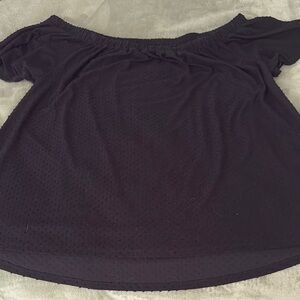 Apt. 9 Blue Off-the-Shoulder Blouse